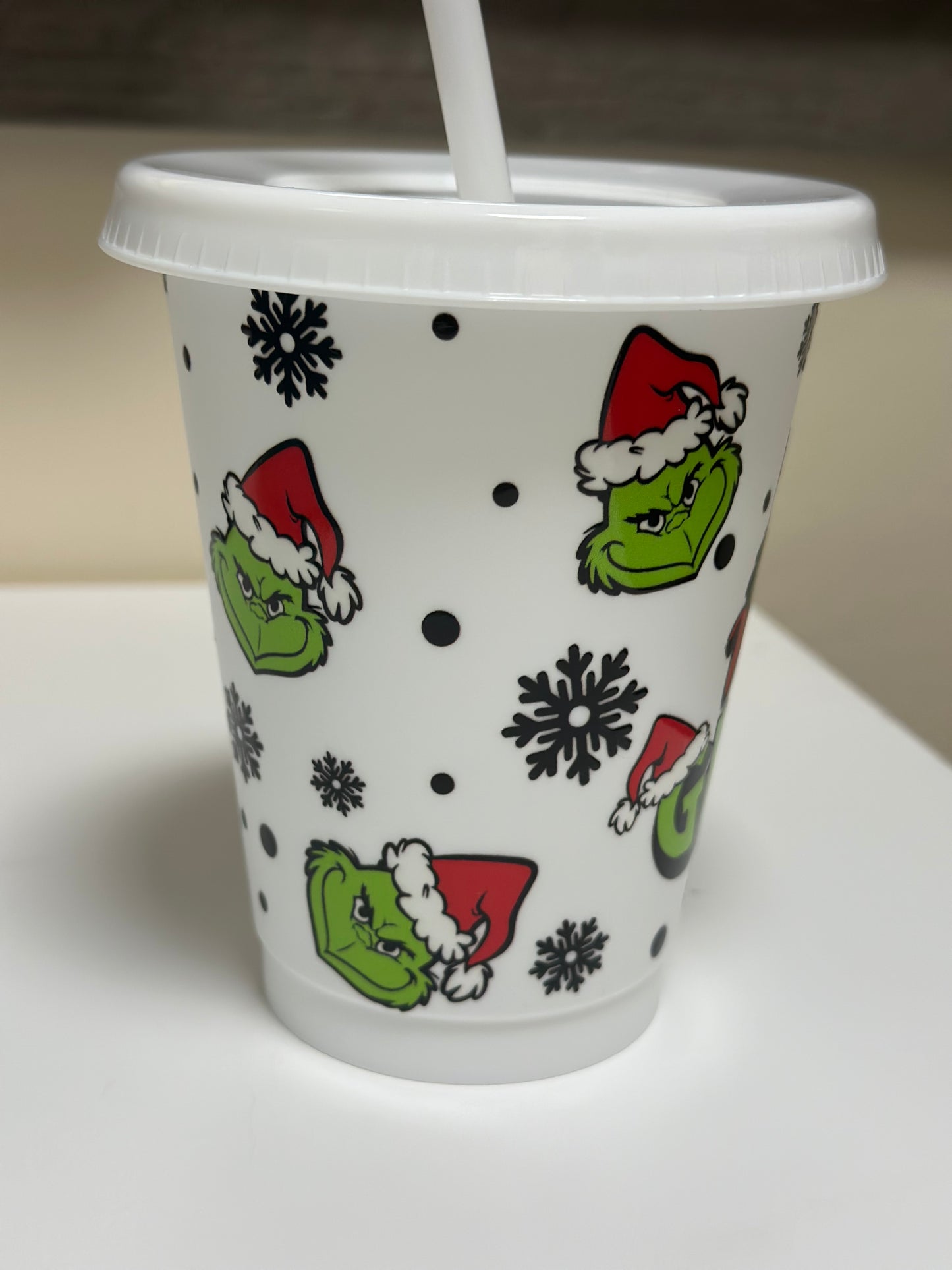 Merry grinchmas 16oz cold cup