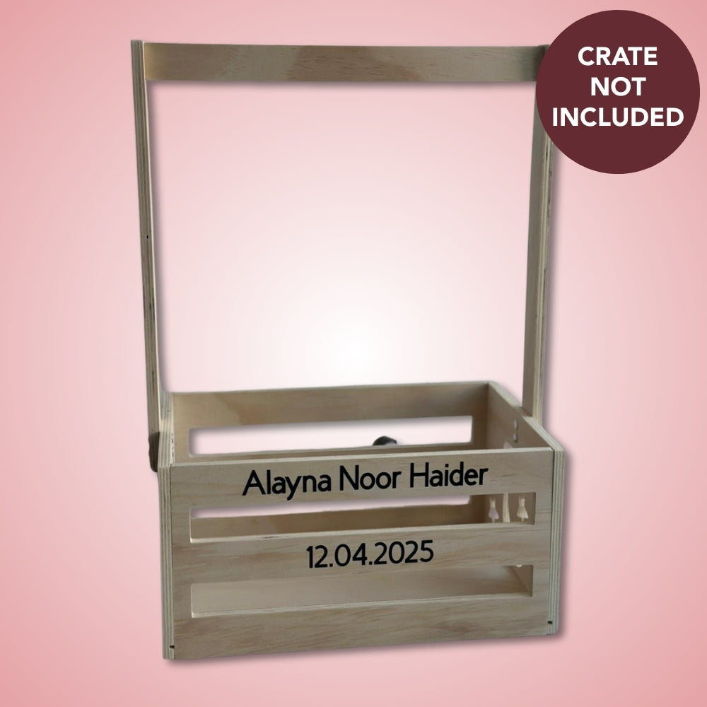 Permanent Vinyl for Baby Crates