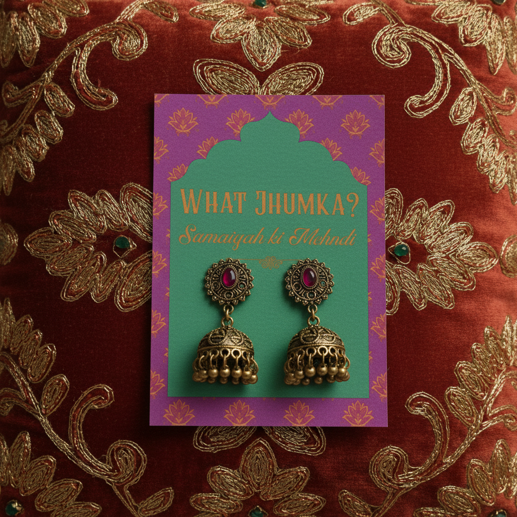 Custom Jhumka Cards: Personalised Earring Display & Gift Packaging