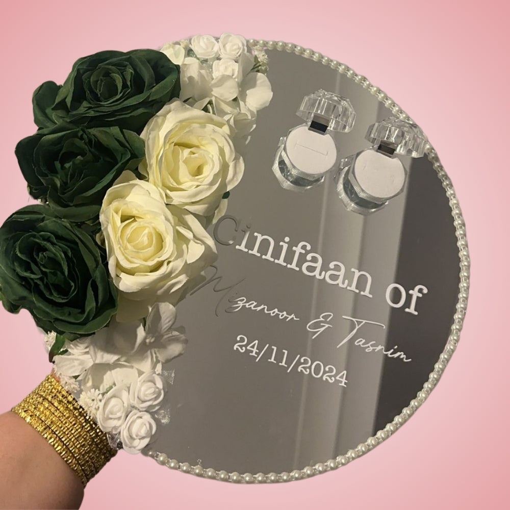 Personalised ring plate