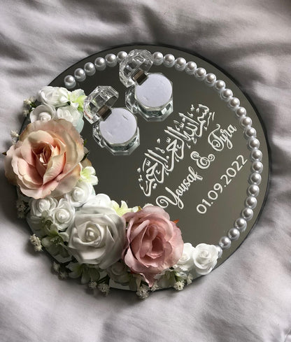 Personalised ring plate