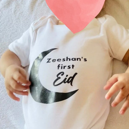 First Eid baby vest
