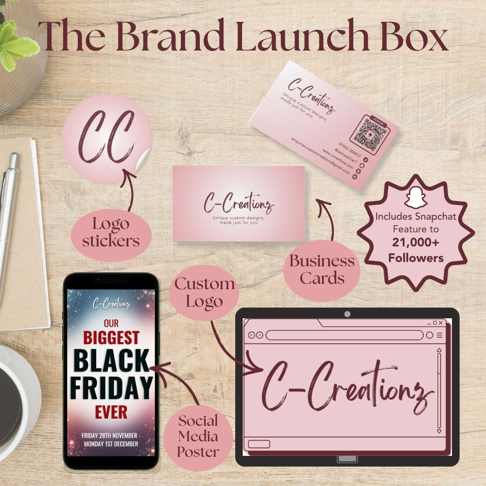 The Brand Launch Box: Custom Branding for Small Business