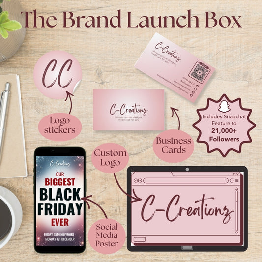 The Brand Launch Box: Custom Branding for Small Business