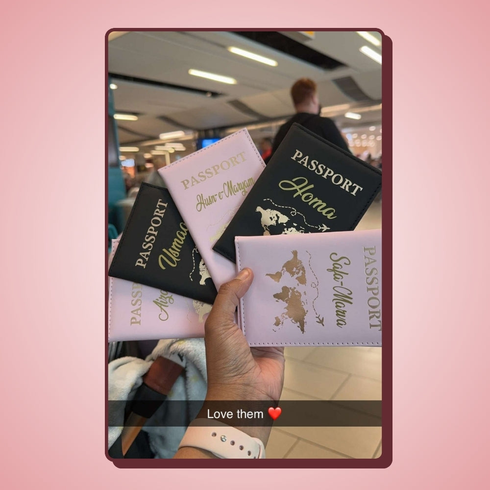 Personalised Passport Holder