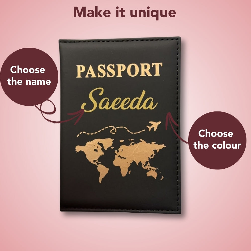 Personalised Passport Holder