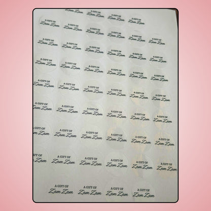 Custom Transparent Stickers
