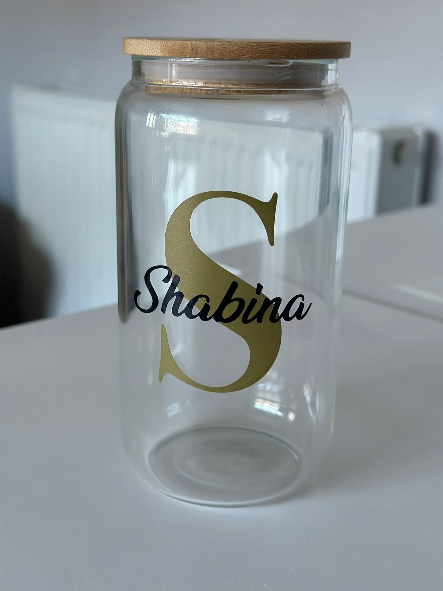 Personalised Glass Jars