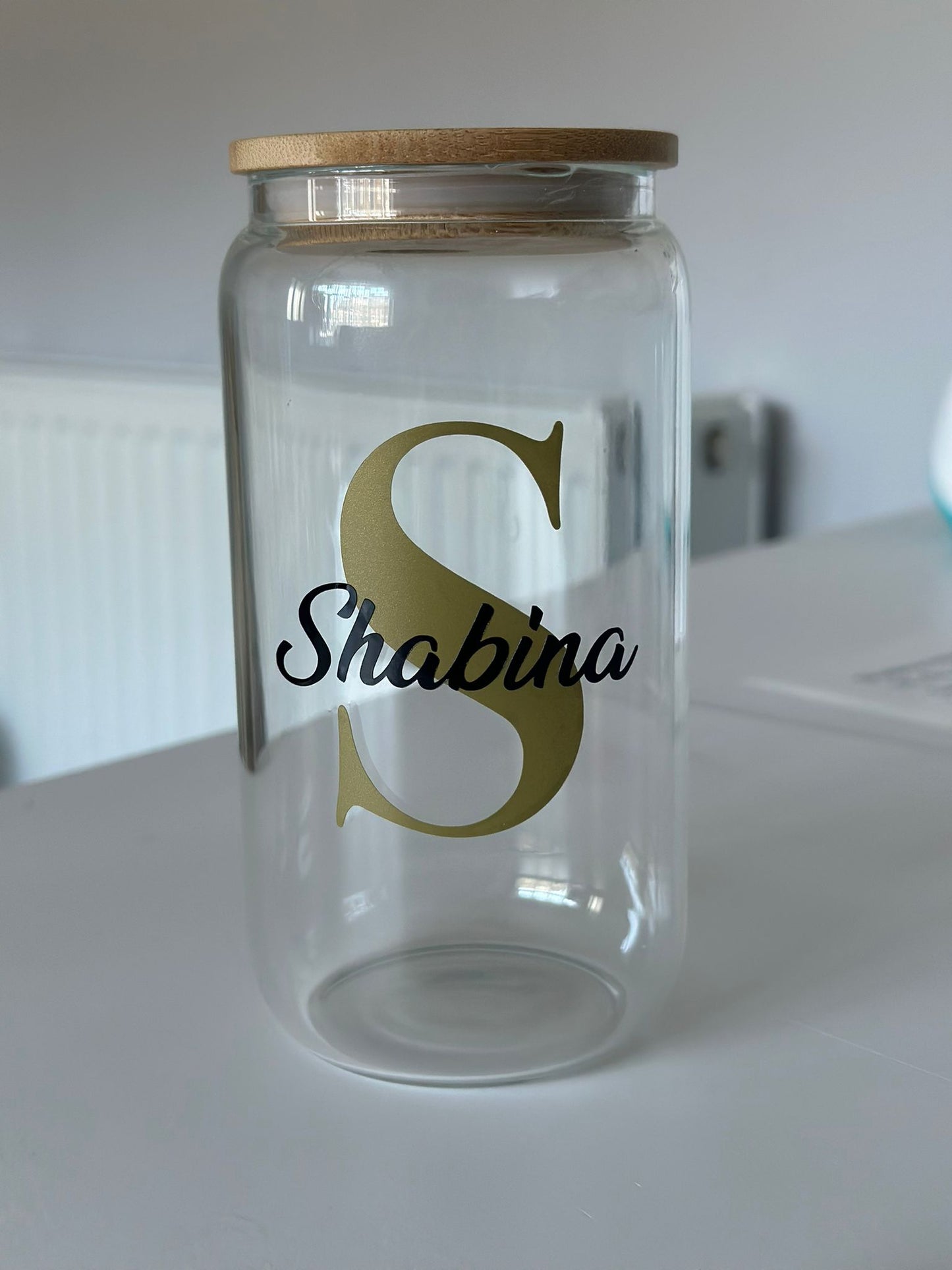 Personalised Glass Jars