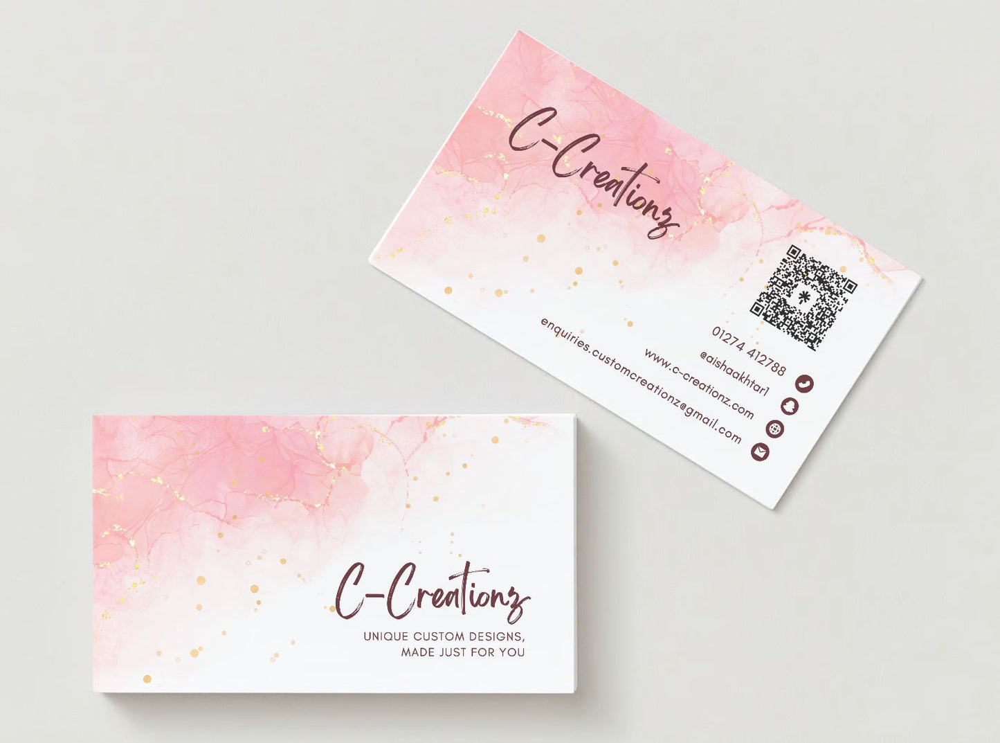 Custom Personalised Business Cards