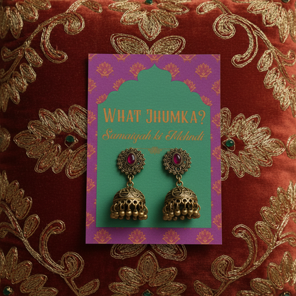 Custom Jhumka Cards: Personalised Earring Display & Gift Packaging