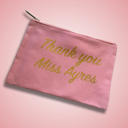 Personalised Pencil Case - Custom Name or Message in Vinyl