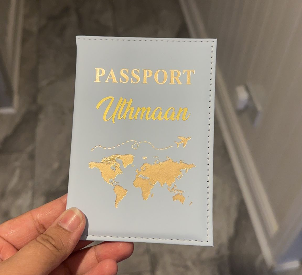 Personalised Passport Holder