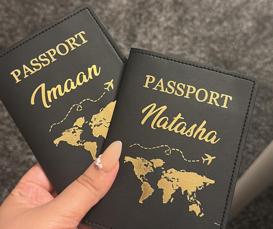 Personalised Passport Holder