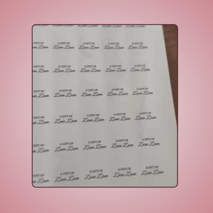 Custom Transparent Stickers