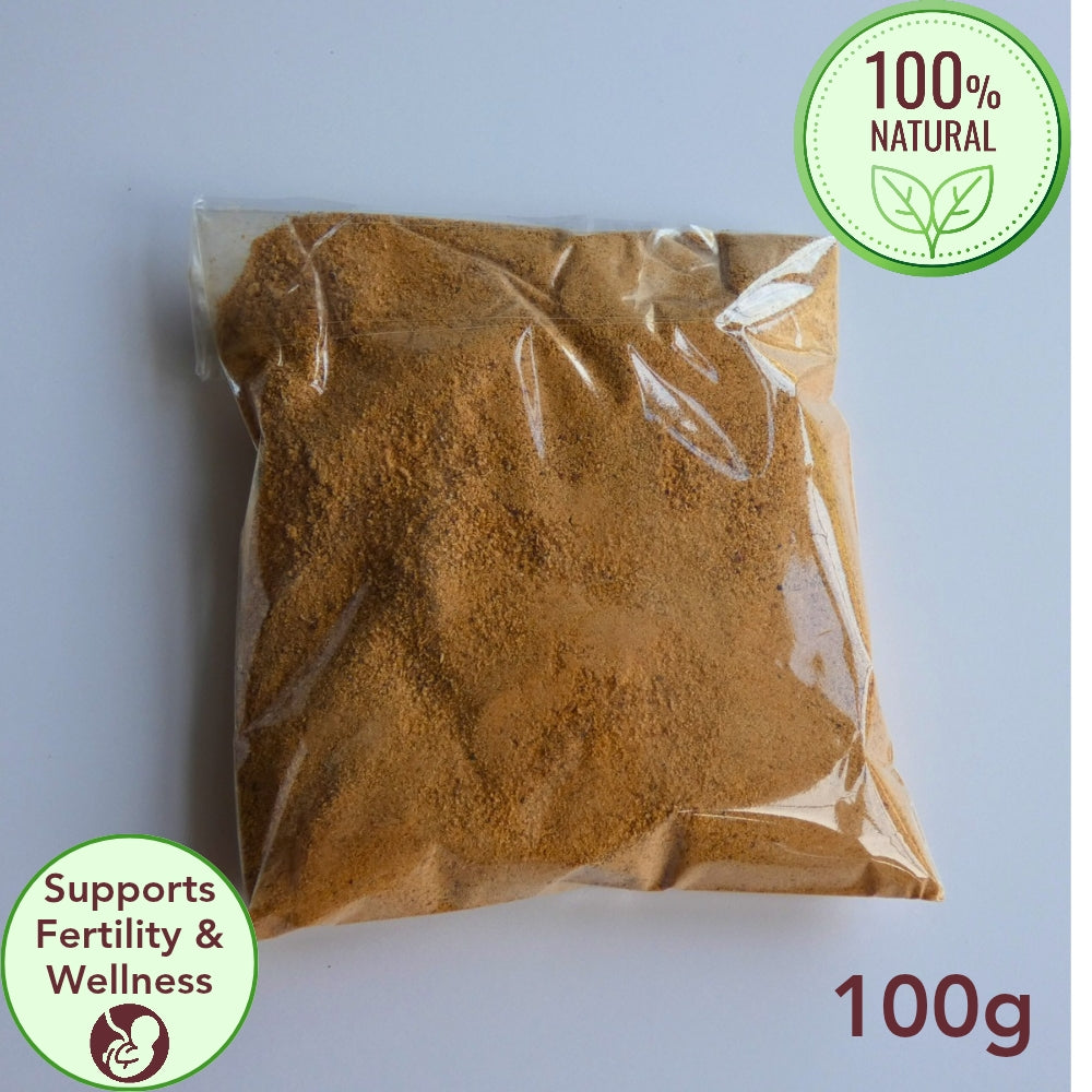 Crushed Adam Fruit (Doum) – 100g | Fertility & Wellness Support